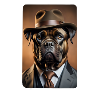 Fleecedeken Dhr Cane corso, FD2023913, 96x146cm, Polyester Sherpa