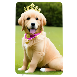 Fleecedeken Labrador pup meisje, FD2023910, 96x146cm, Polyester Sherpa