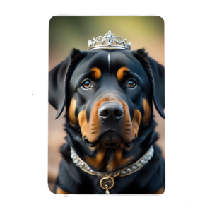 Fleecedeken Mw Rottweiler, FD2023908, 96x146cm, Polyester Sherpa